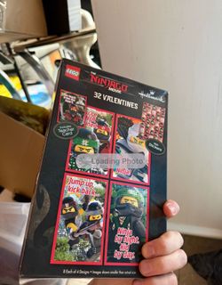 Hallmark 32 Lego The Ninjago Movie Valentines Day Cards With Stickers
