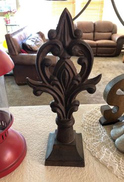 Cast iron decor