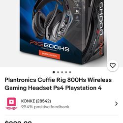 PlayStation 4 Headphones RIG 800HS