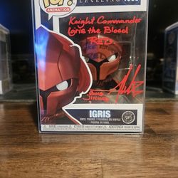 Igris Chase Signed Funko Pop