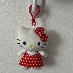Hello Kitty Plush Keychain