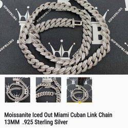 Moissanite Chain