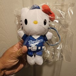 Dodgers Hello Kitty Plushy