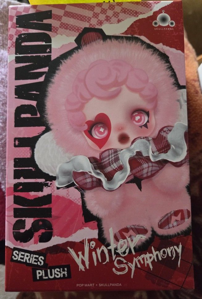 Labubu Skull Panda Winter Symphony Brand New In Box