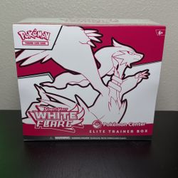 White Flare Pokemon Center Elite Trainer Box (Exclusive) 