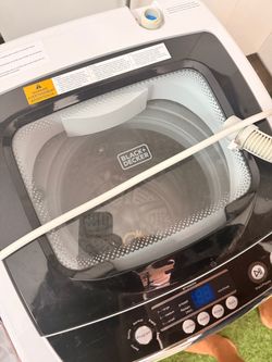 Black + Decker washing machine