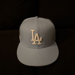 Dodgers Baby Blue Hat(Pink Brim)