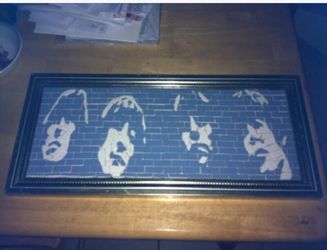 Mosaic art masterpiece, Beatles Pop art