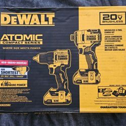 DEWALT 20V 2-Tool Drill/Driver Combo Kit NEW