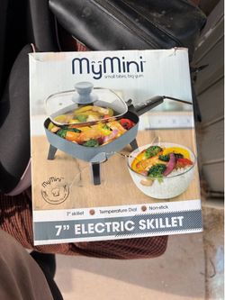 7” electric skillet!