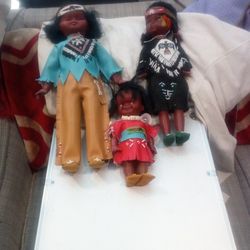 Indian Doll Family 