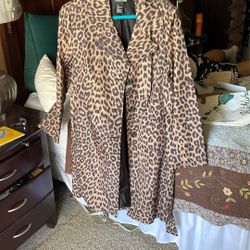 Leopard Rain Jacket 