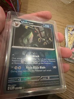 Prismatic Evolutions Umbreon Master Ball Pattern