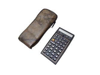 Vintage Hewlett Packard HP 41CX Calculator w/ Case | Tested
