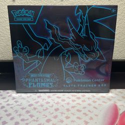 Phantasmal Flames Pokemon Center ETB