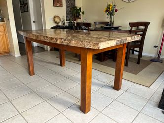 Stone Dining Room Table
