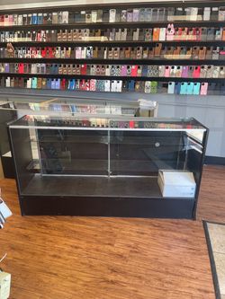 Glass Display Case Retail Counter Cabinet