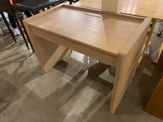 NEW! ARTICLE Torme 44″ Height Adjustable Desk – White Oak