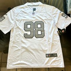 Raiders Crosby Jersey Size XXL 2XL