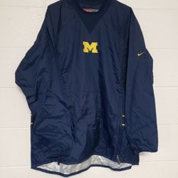 VTG Nike Michigan Windbreaker Jacket 
