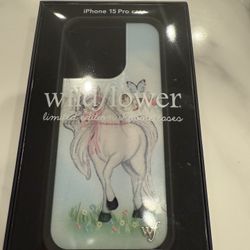 Wildflowers pony Case - iPhone 15 Pro