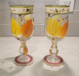 Autumn Theme Glasses