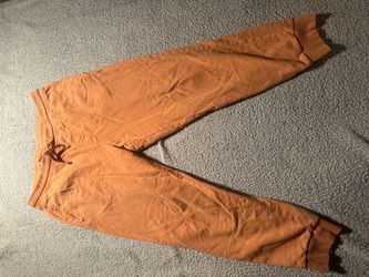 Men’s Hugo Sweatpants - Orange - Size:L