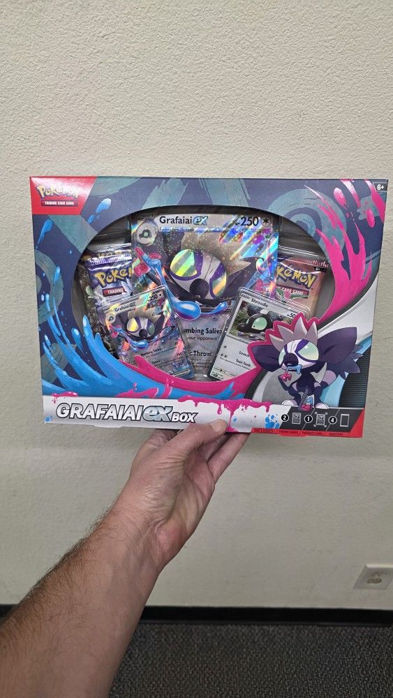 New Sealed Pokmon TCG Grafaiai ex Box