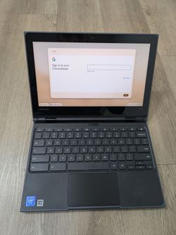 Lenovo 500e Chromebook 11.6” 2-in-1 Touchscreen — 4GB RAM / 32GB