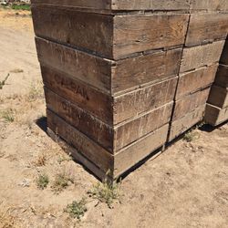 Antique Wooden Fruit Boxes