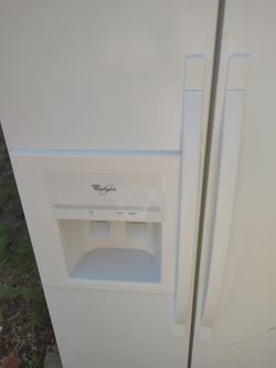 Refrigerator Side By Side With Ice Maker