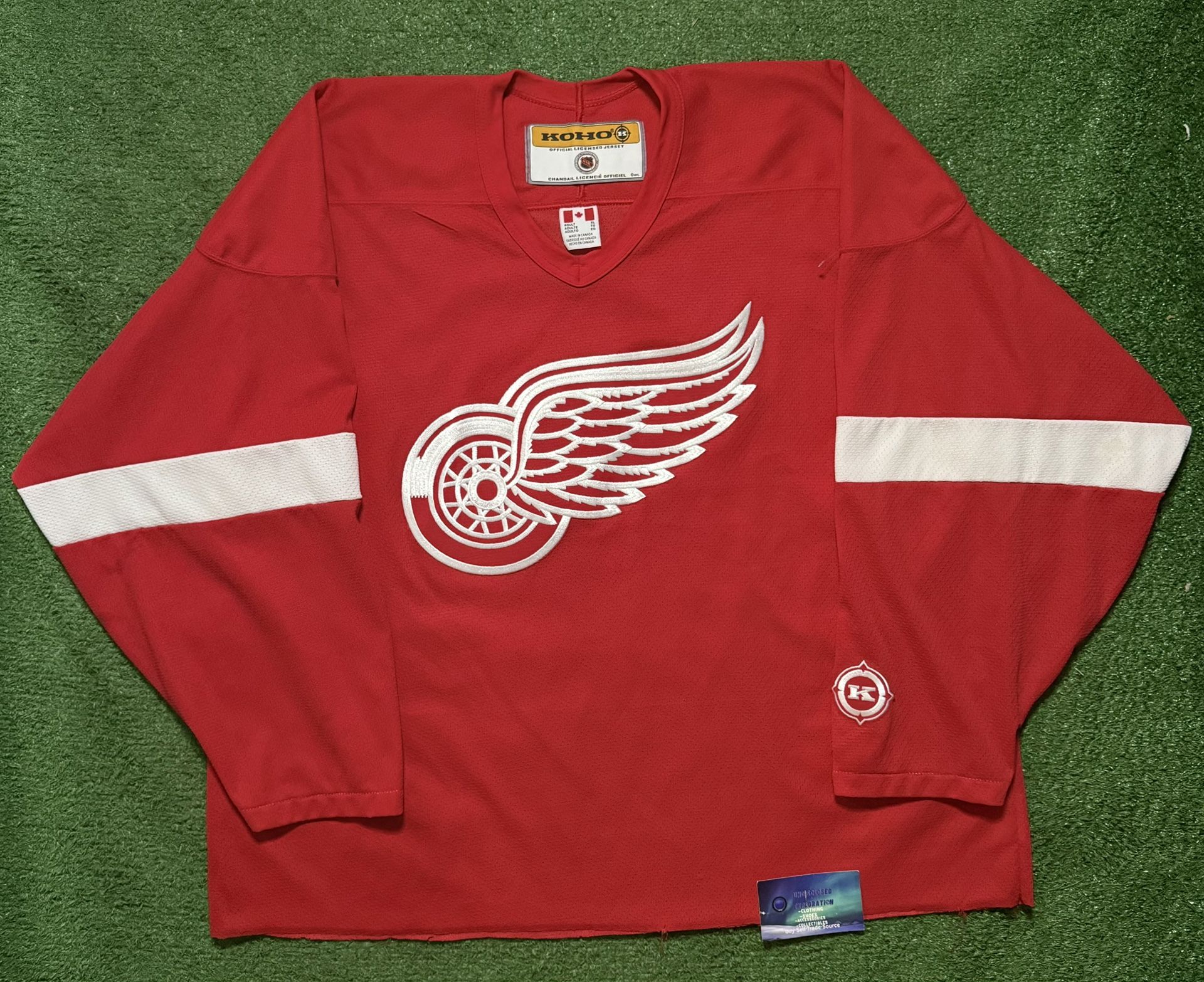 Vintage Red Wings Hockey Jersey X-Large