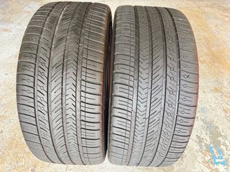 Two Tires 255/40/21 Michelin Pilot Sport All Season With 70-75% Left Excellent Pair