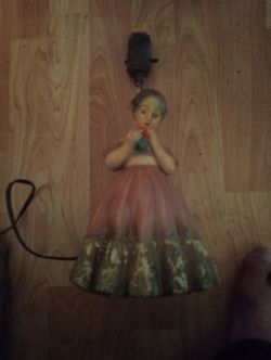 Vintage Lady Table Lamp In Good Condition Price $80 Pick Up In Placentia