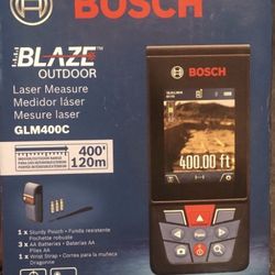 Bosch GLM400c Laser Measure 