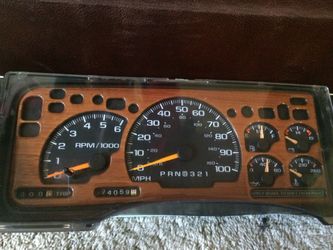 Chevy speedometer