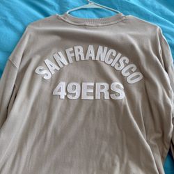 San Francisco 49ers Long Sleeve Shirt Large