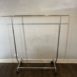 Rolling Clothes Rack
