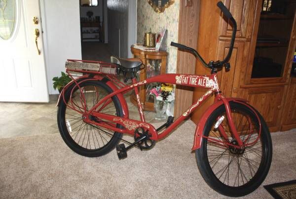 New Belgium 26" Fat Tire Ale Beach Cruiser Bicycle