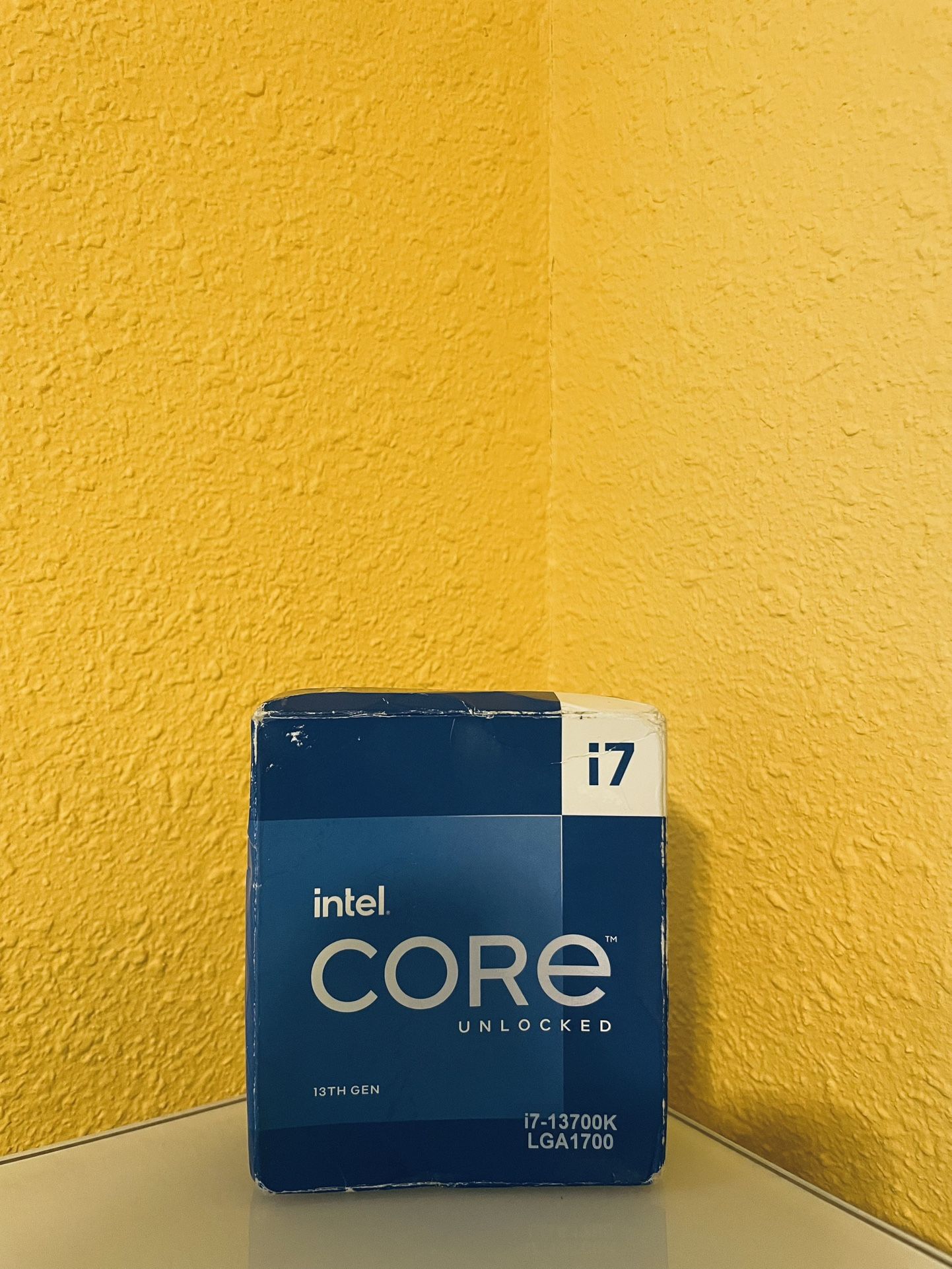Intel Core i7-13700K Processor (Sealed, Box Slightly Damaged)