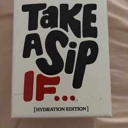 Take A Sip Card Game