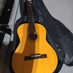 Acoustic Guitar And Case 