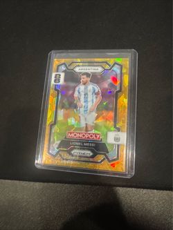 Lionel Messi Gold Cracked Ice