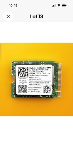128GB NVMe PCle Gen3 x4 M.2 2230 Internal SSD SSSTC CL1-3D128-Q17