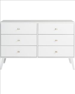 Prepac - White 6 drawer dresser