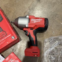 Milwaukee M18 18-Volt Lithium-Ion Brushless 1/2 in. High Torque Impact Wrench with Friction Ring (Tool-Only)  