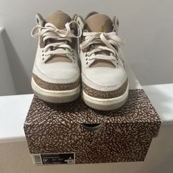 Jordan 3 retro “palomino” size 9.5
