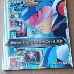 mega man star force 2 wave command card kit guide nintendo ds brand new 
