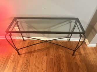 Glass tables