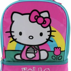 Hello Kitty Insulated Lunch Tote Thermos brand